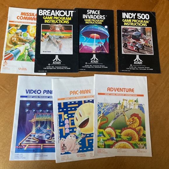 Atari Game Bundle - Picture 2 of 9